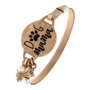 ThriftyGoddess Dog Mama Charm Bracelet