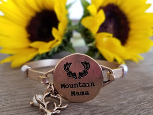 ThriftyGoddess Mountain Mama Cuff Bracelet