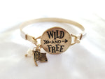 ThriftyGoddess Wild & Free cuff bracelet