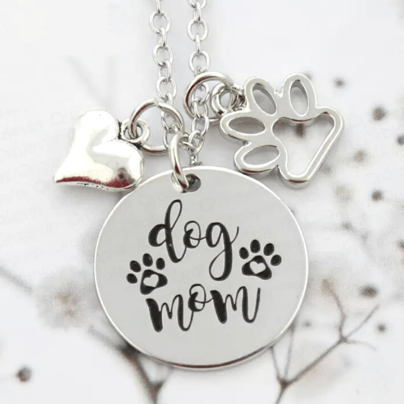 ThriftyGoddess Love Your Pet Hand Stamped Necklaces