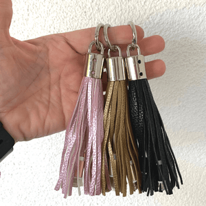 ThriftyGoddess Charging Cable Tassel Keychain